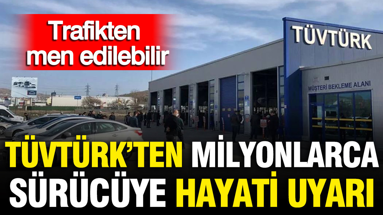 Tuvturkten milyonlarca arac surucusune hayati uyari trafikten men edilebilir BNsMdffw